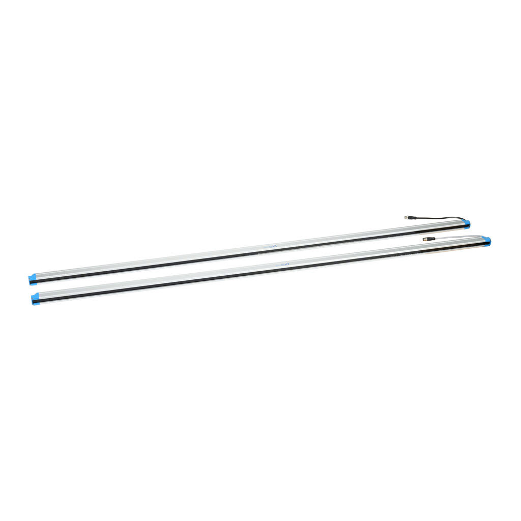 FLG-H26-1580 - ProSense FLG light grid, sender/receiver pair, object detection, 20mm resolution, 1580mm detection height, 0.1-10m operating distance, NPN/PNP, (1) 8-pin M12 quick-disconnect and (1) 12-pin M12 quick-disconnect.