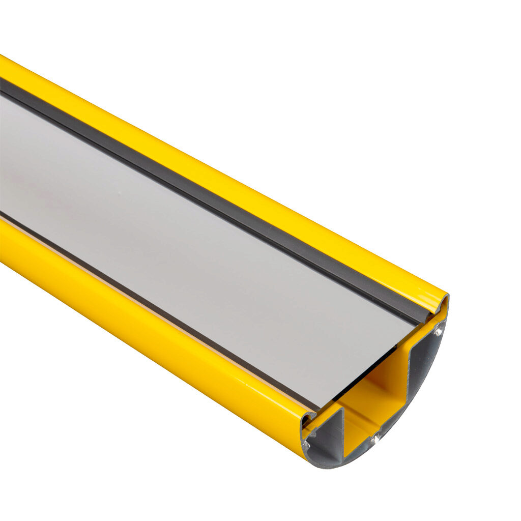 FMC-S3 - ReeR mirror column, 1200mm housing, 1198mm mirror(s). For use with ReeR Safegate light curtains.