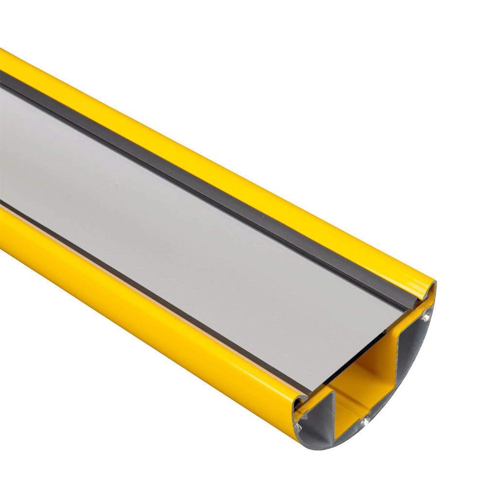FMC-S4 - ReeR mirror column, 1330mm housing, 1328mm mirror(s). For use with ReeR Safegate light curtains.