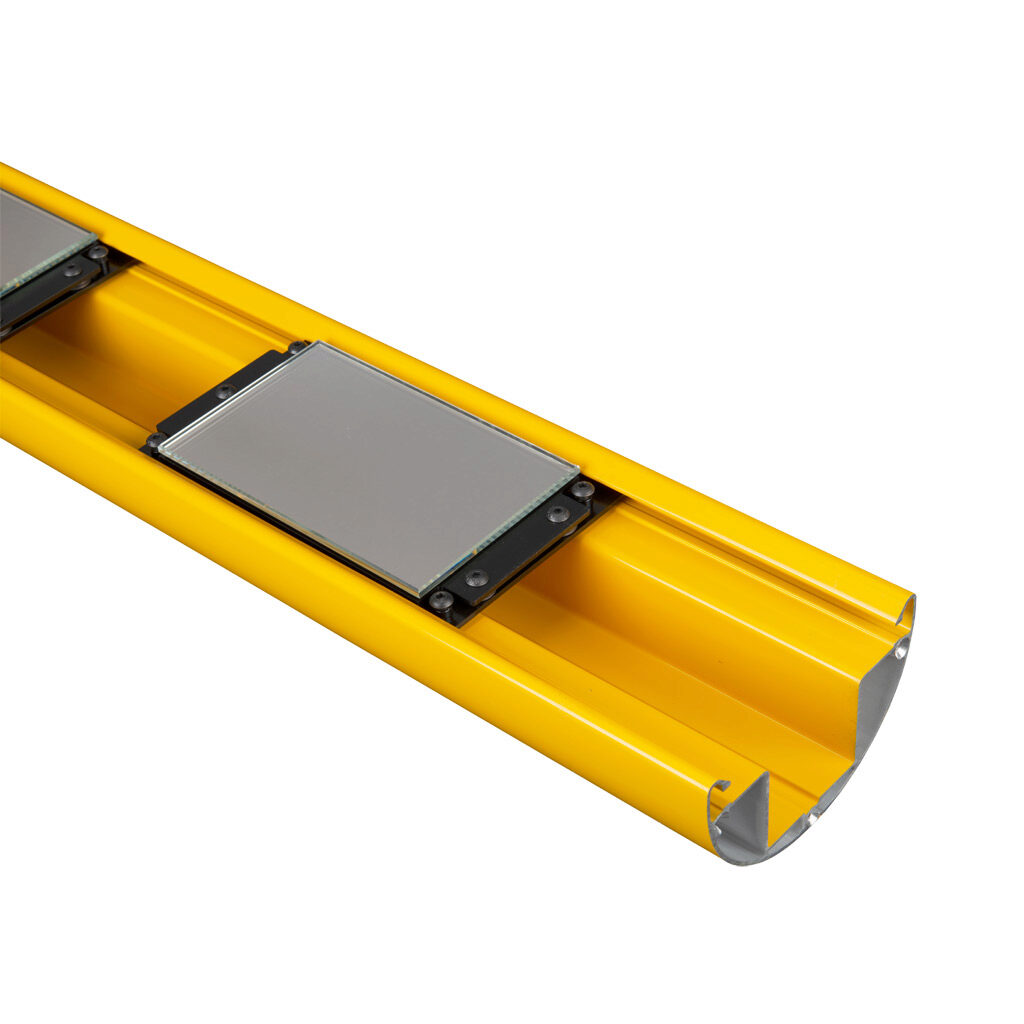 FMC-SB4 - ReeR mirror column, 1330mm housing, (4) 150mm mirror(s). For use with ReeR Safegate light curtains.