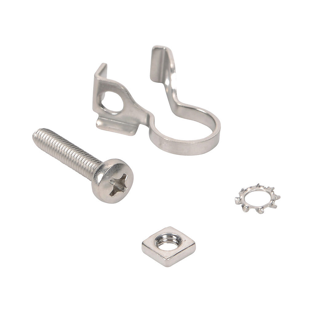 FMM-GND1 - ProSense grounding clamp, 316L stainless steel. For use with FMM series flow meters.