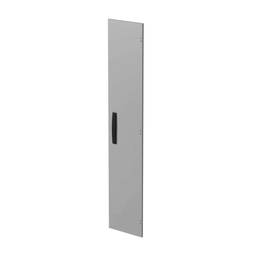FPK184 - Quadritalia OK series side door, 1800 x 400mm, carbon steel, RAL 7035 light gray.