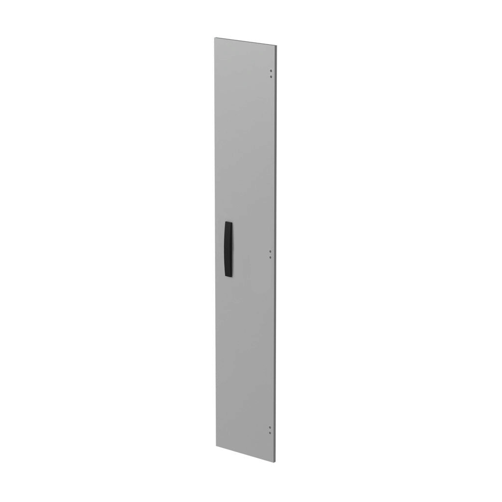 FPK204 - Quadritalia OK series side door, 2000 x 400mm, carbon steel, RAL 7035 light gray.