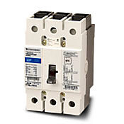 AutomationDirect G3P-020 - Eaton molded case circuit breaker, 100A frame, 20A, 480 VAC/250 VDC, 3-pole, characteristics, thermal magnetic, 22kA @ 480 VAC interrupting rating, panel mount. Line and load lug terminals included.