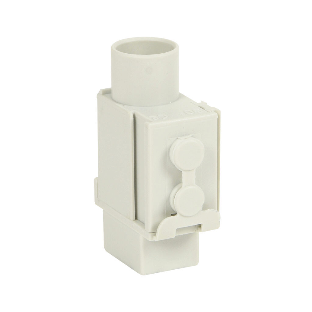 GMCBU-BBM-BFT - Gladiator direct feed wiring lug, 115A, 1000 VAC/VDC, 1 openings, 1 to 14 AWG copper only. Package of 8. For use with Gladiator GMCBU series UL489 busbars.