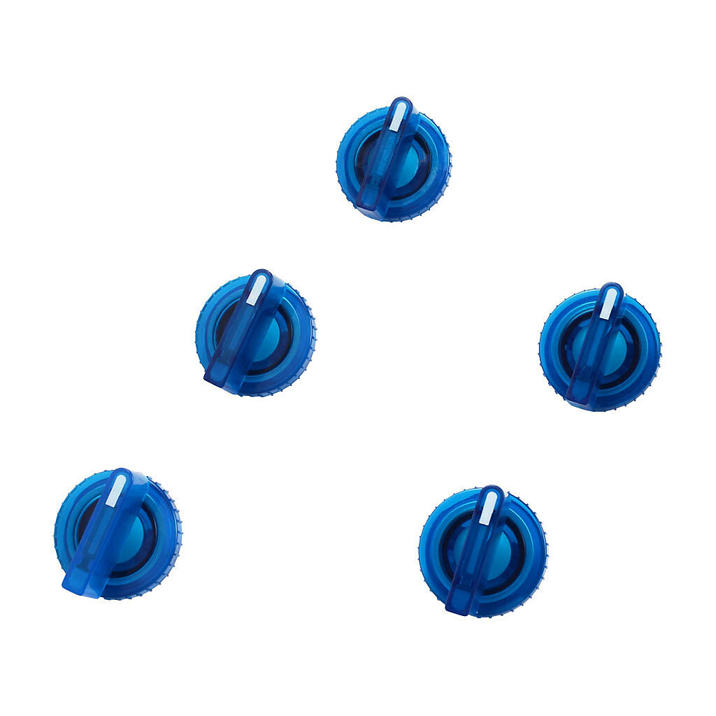GR1172PB-5 - AutomationDirect lever lens, replacement, blue, 2-position, white indicator line. Package of 5. For use with GCX series switches.
