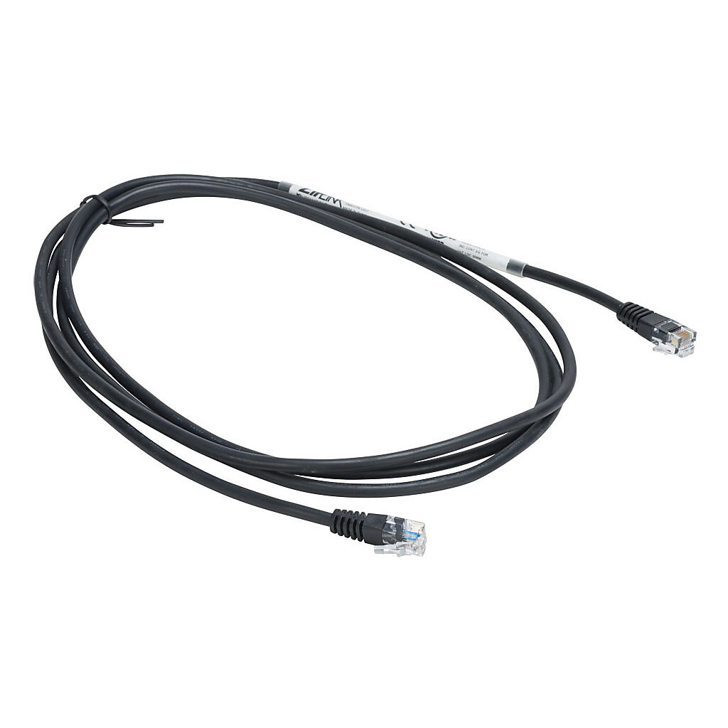 GS-RJ12-CBL-2 - ZIPLink GS drive cable, 6-pin RJ12 to 6-pin RJ12, 6.5ft/2m cable length. For use with GS2 series drives.