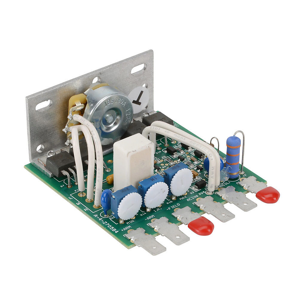 GSD3-240-2CL - IronHorse GSD3 series DC general purpose drive, 120/240 VAC, 1-phase, 1/50 to 1/6hp at 90 VDC and 1/25 to 1/3hp at 180 VDC, 2A, open frame, L style mount, field-install reverse, potentiometer input, SCR output.