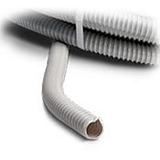 GSI-16G - Iboco I-Flex flexible electrical tubing, liquid-tight, PVC, 1/2in tubing size, gray, 98ft/29.8m coil length.