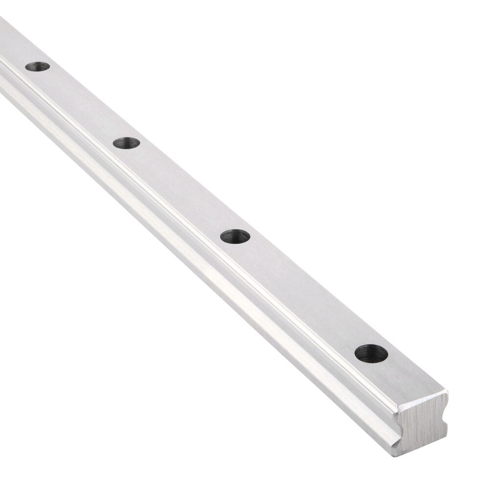 H15-1000L - WON H15 series standard rail, carbon steel, 13 x 15 x 1000mm. For use with H15 series bearings.