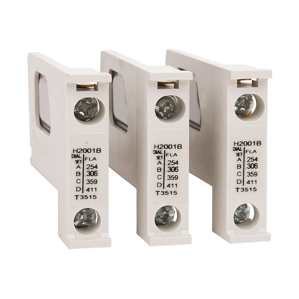 H2001B-3 - Eaton heater element, 0.254-0.411A. Package of 3. For use with C306DN3B overload relay.