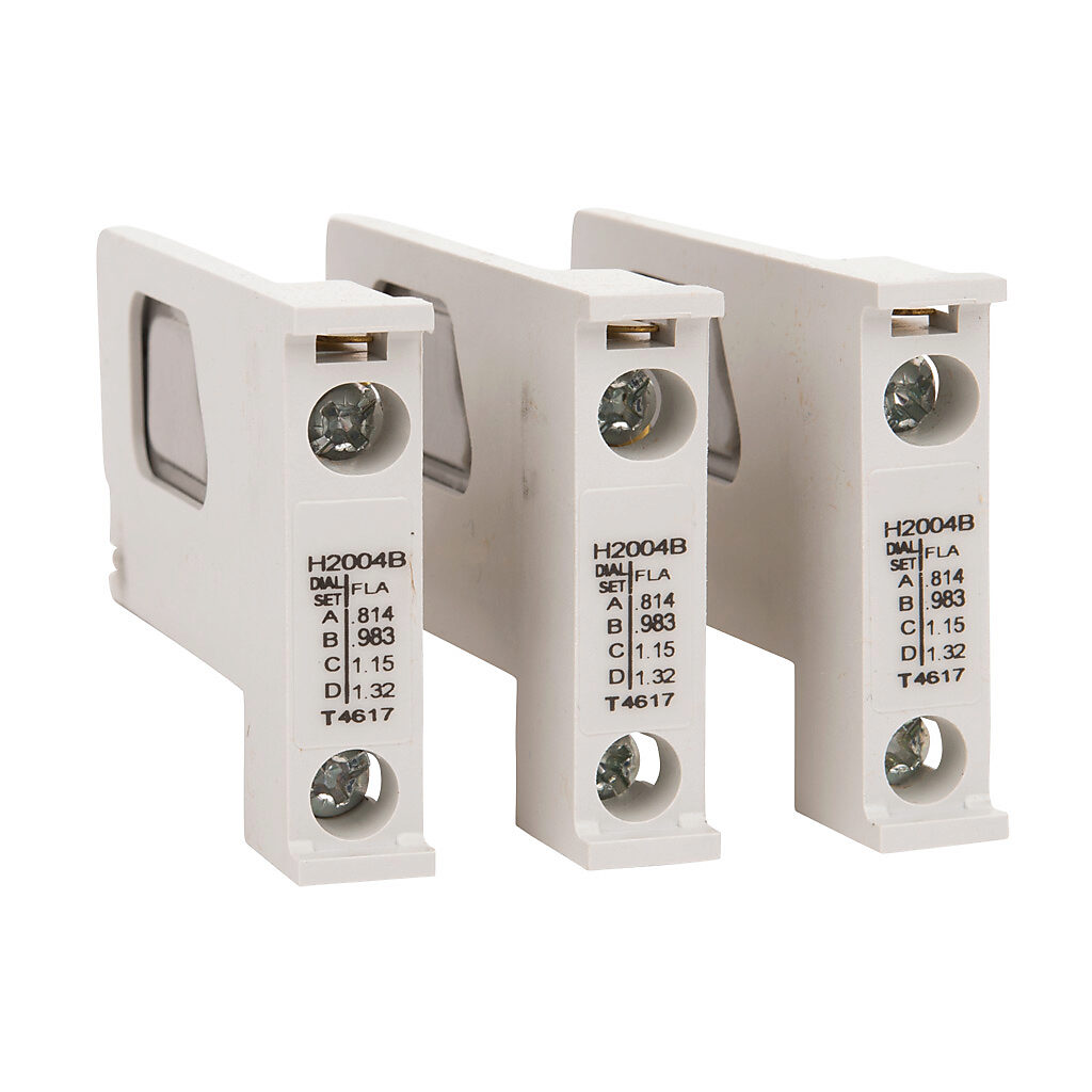 H2004B-3 - Eaton heater element, 0.814-1.32A. Package of 3. For use with C306DN3B overload relay.