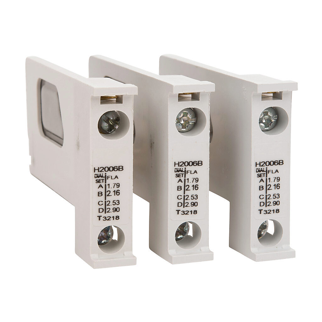 H2006B-3 - Eaton heater element, 1.79-2.9A. Package of 3. For use with C306DN3B overload relay.