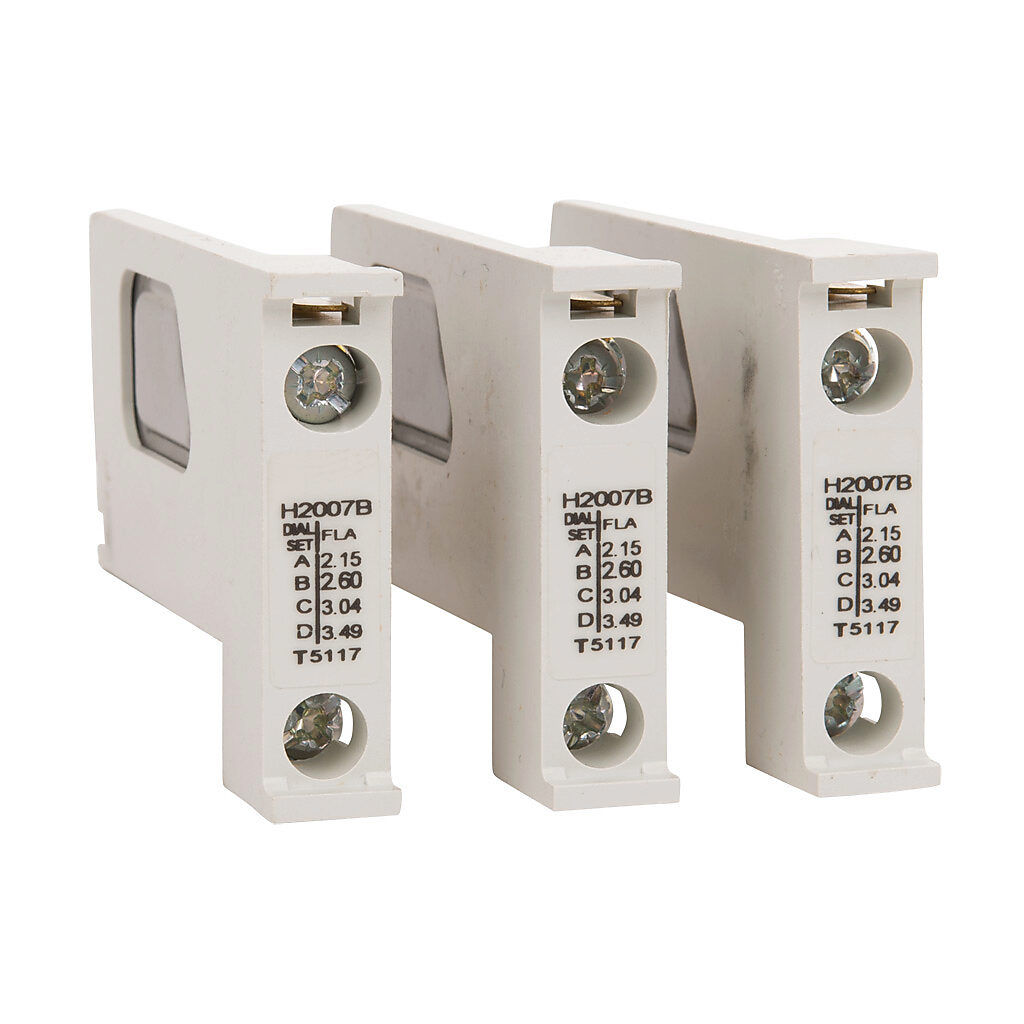 H2007B-3 - Eaton heater element, 2.15-3.49A. Package of 3. For use with C306DN3B overload relay.
