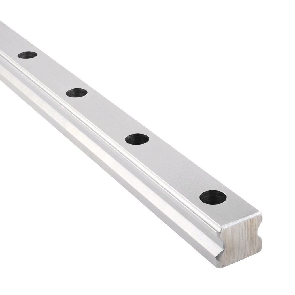 H25-760L - WON H25 series standard rail, carbon steel, 20 x 23 x 760mm. For use with H25 series bearings.