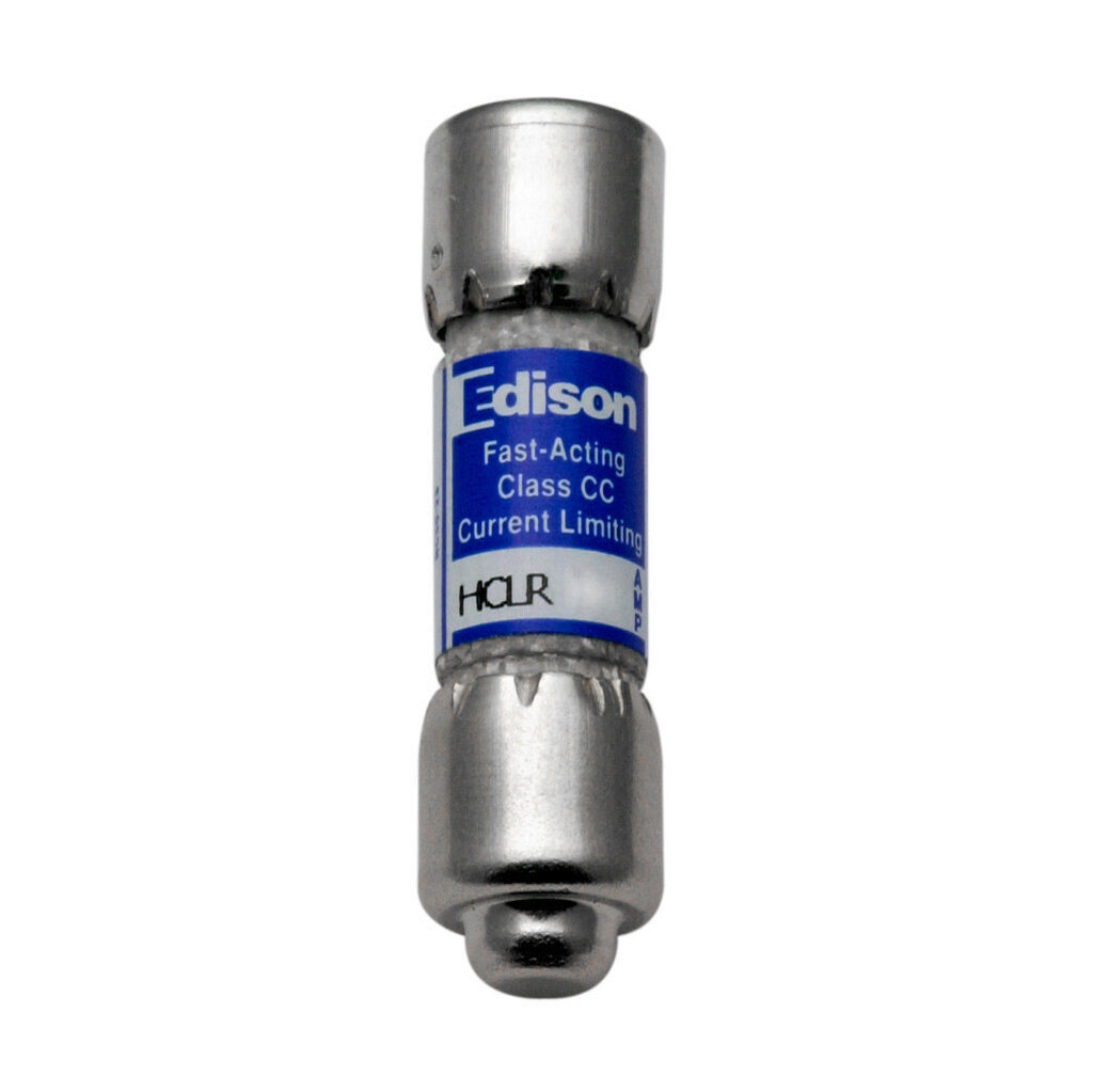 HCLR7 - Edison fuse, HCLR series, Class CC, current-limiting, fast-acting, 7A, 600 VAC, ferrule. Package of 10. Feeder/branch protection applications.