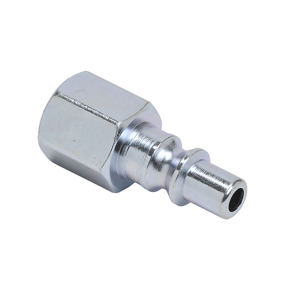 HCP14-14F-K - NITRA pneumatic quick disconnect fitting, coupling plug, steel body, (1) 1/4in female NPT to (1) 1/4in ARO 210.