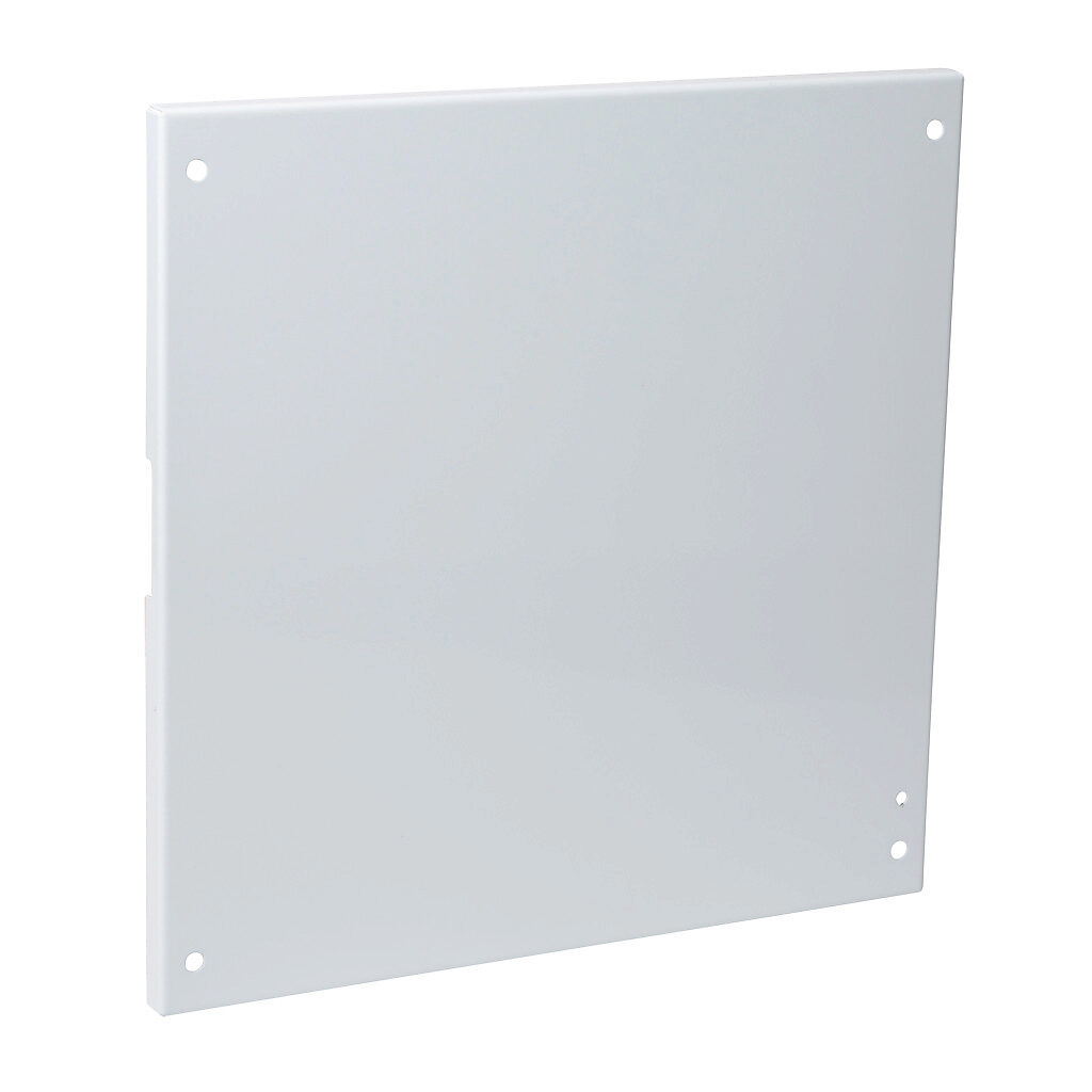 HFWDF2020C - Wiegmann dead front panel, carbon steel, white, powder coat finish. For use with 20x20/20x22 (HxW) N4122020xxxx & N412202208Cxxx Ultimate series enclosures.