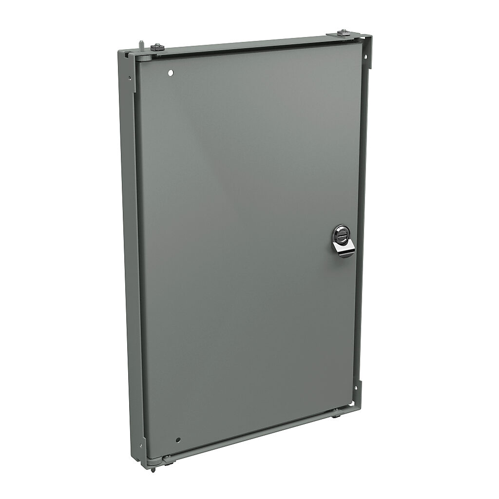 HFWNSP2416C - Wiegmann swing panel, carbon steel, white, powder coat finish. For use with 24x16 (HxW) N4122416xxxx Ultimate series enclosures.
