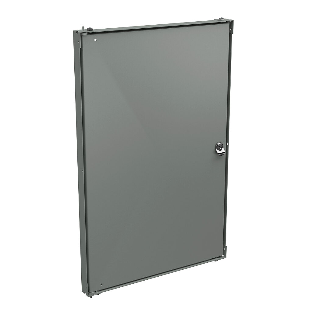 HFWNSP3624C - Wiegmann swing panel, carbon steel, white, powder coat finish. For use with 36x24 (HxW) N4123624xxxx Ultimate series enclosures.
