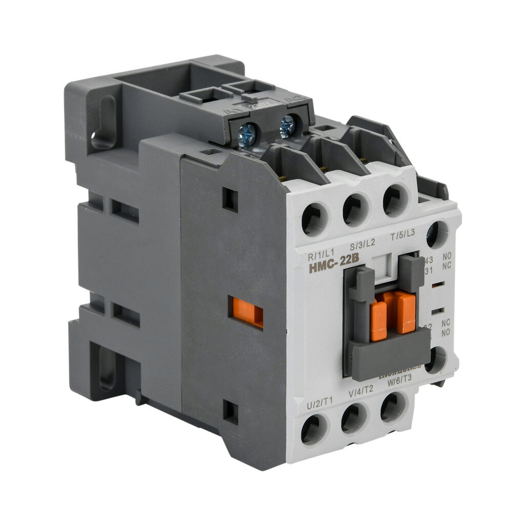 HMC-22B30-11-CS - IronHorse IEC contactor, 22A, (3) N.O. power poles, (1) N.O./(1) N.C. auxiliary contacts, 230 VAC (50/60Hz) coil voltage.