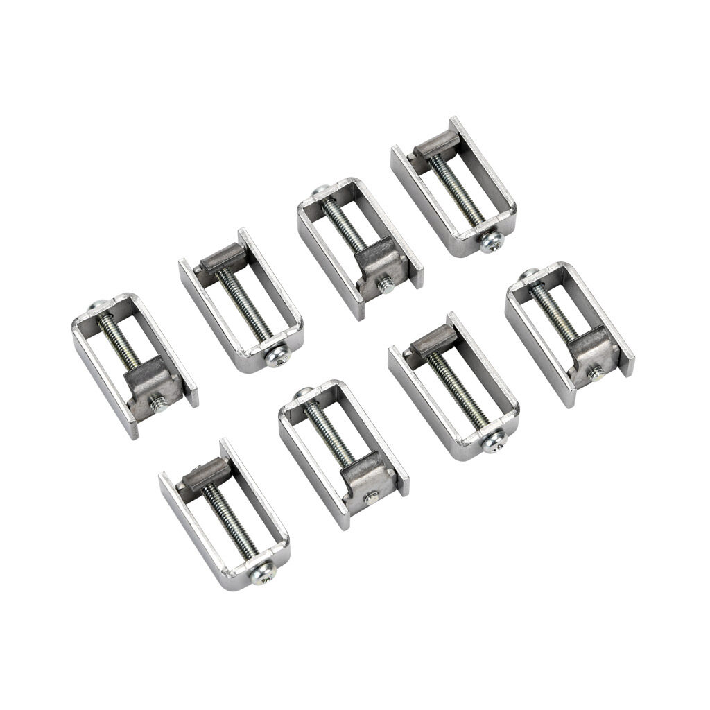 HMI-BRK-2 - C-more panel mounting brackets, replacement. Package of 8. For use with C-more CM5 series 7in, 10in, 12in, 15in and 22in HMIs.
