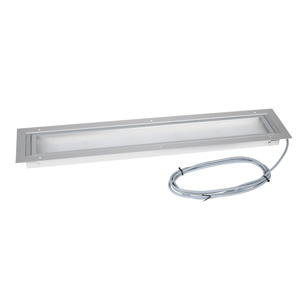 HN0521S0305 - CCEA Herionova series LED light bar, 716mm length, 24 VDC operating voltage, daylight white, 5000K, 66.5W, 6000 lm, recessed mount, pigtail, anodized aluminum body, 9.8ft/3m cable length, IP67.