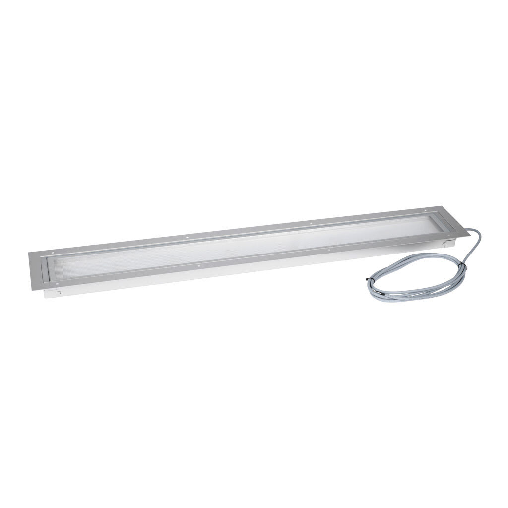 HN0721S0306 - CCEA Herionova series LED light bar, 974mm length, 24 VDC operating voltage, daylight white, 5000K, 93W, 8400 lm, recessed mount, pigtail, anodized aluminum body, 9.8ft/3m cable length, IP67.