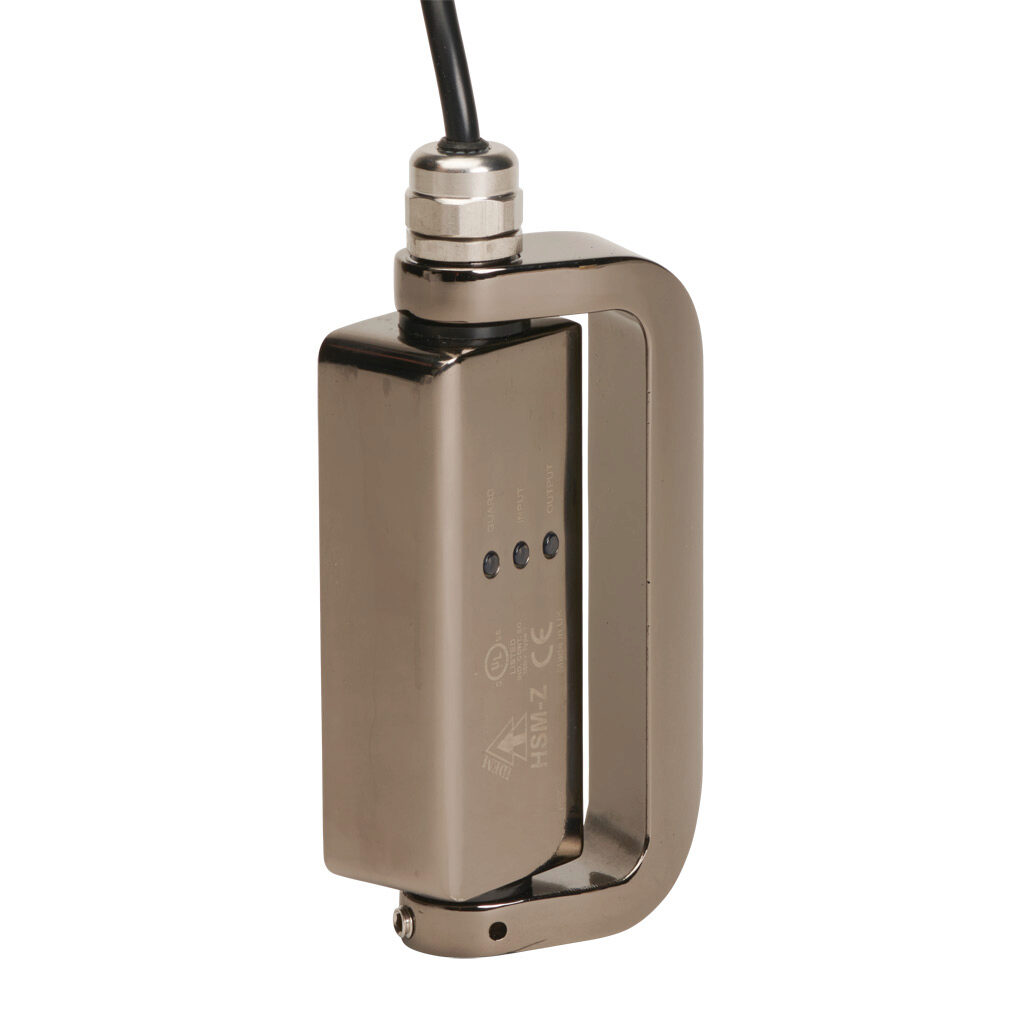 HSM-Z-RH-353002 - IDEM Z-Range safety switch, right hand door hinge interlock, (1) pair OSSD safety output(s), (1) status monitoring output(s), die-cast aluminum alloy housing, 120 x 66mm, pigtail, 32.8ft/10m cable length.