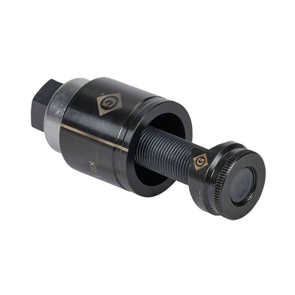 K2BB-1 - Greenlee Slug-Buster knockout punch and die, 1in conduit. Punch, die and 3/4in draw stud included.