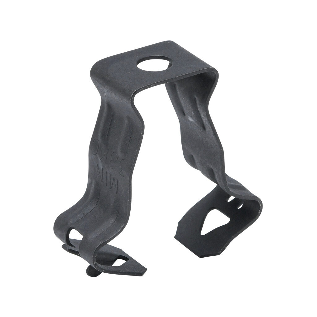 KC38 - Minerallac conduit mount spring clip, UL Type UL 2239. Package of 100. For use with 3/8in conduit.