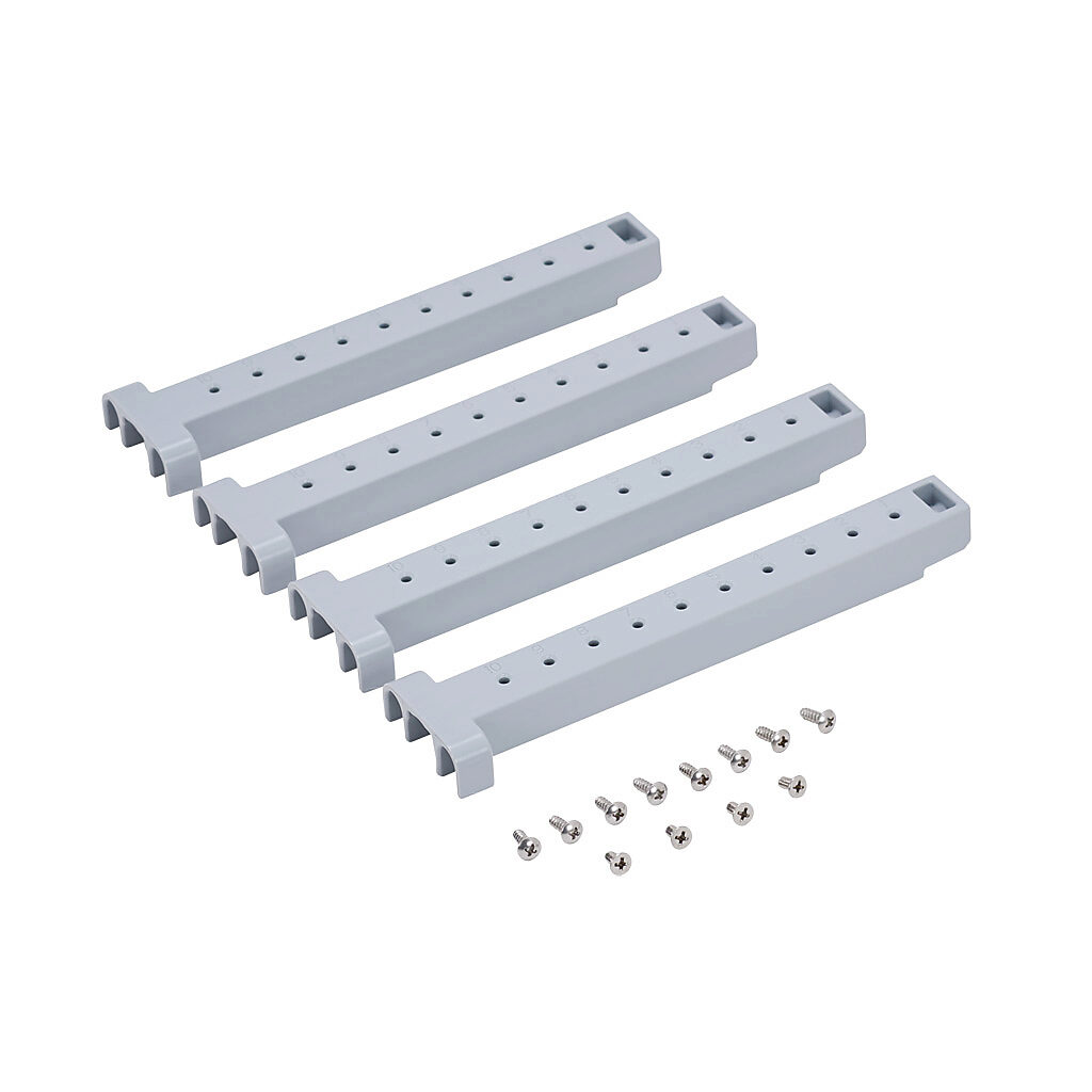 KIT-GMMR10-P10 - Integra Multi-Max series internal mounting rail kit, for use with 24 x 24 x 10in Genesis series enclosures, includes (4) mounting rails with mounting screws.