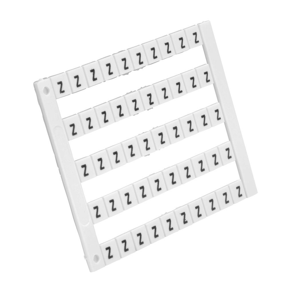 KN-L5-Z - Konnect-It marking tag, 5 x 5mm, single character (Z). Package of 500. For use with Konnect-It terminal block.