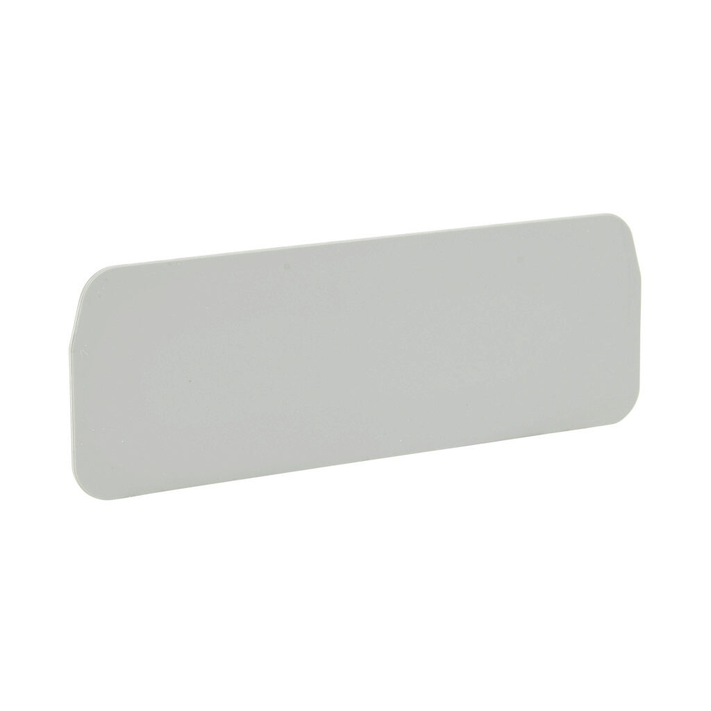 KN-PS25-13 - Konnect-It terminal block separator, gray. Package of 50. For use with KN-P25CDIS-2-2 series blocks.