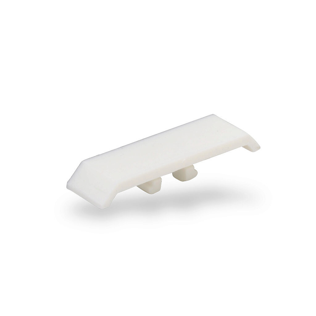 KN-TC-2 - Konnect-It terminal block top cover, white. Package of 25. For use with KN-T4 or KN-T2 series terminal blocks.