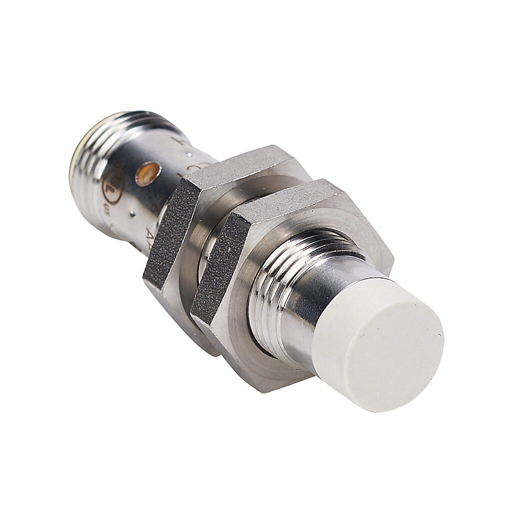KSM6-AP-4H - AutomationDirect inductive proximity sensor, tubular, 12mm diameter x 45mm body, 316 stainless steel housing, PNP, N.O. output, 10mm sensing distance, non-flush, 2 kHz switching frequency, IP65 IP66 IP67 IP68 IP69K, 4-pin M12 quick-di...