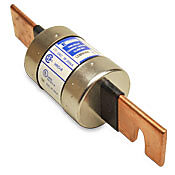 LENRK400 - Edison fuse, LENRK series, Class RK1, current-limiting, time-delay, 400A, 250 VAC, knife blade, feeder/branch protection applications.