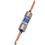 LESRK100 - Edison fuse, LESRK series, Class RK1, current-limiting, time-delay, 100A, 600 VAC, knife blade. Package of 5. Feeder/branch protection applications.