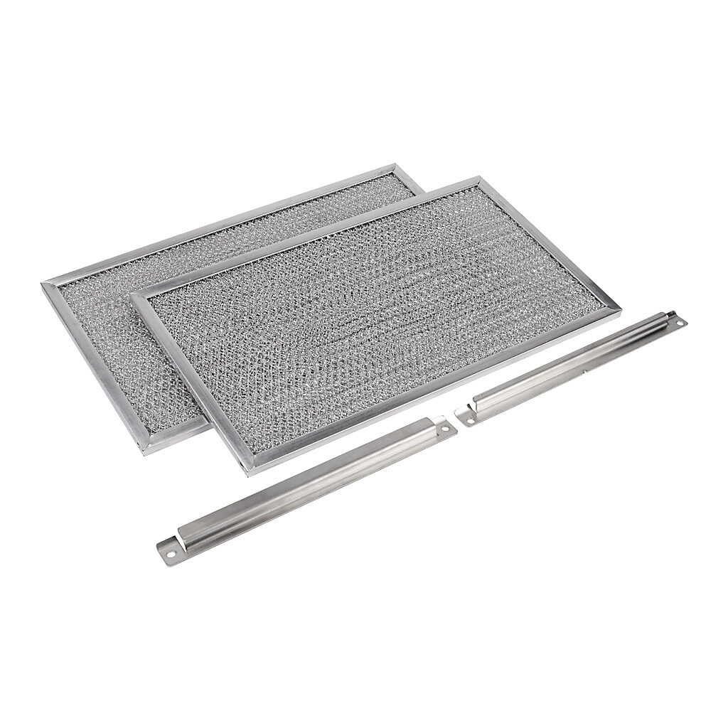 LFK1510 - Hammond filter, replacement, 14.06 x 8.00in, aluminum mesh, aluminum frame, washable. Package of 2. For use with 1481L3R1510GY.