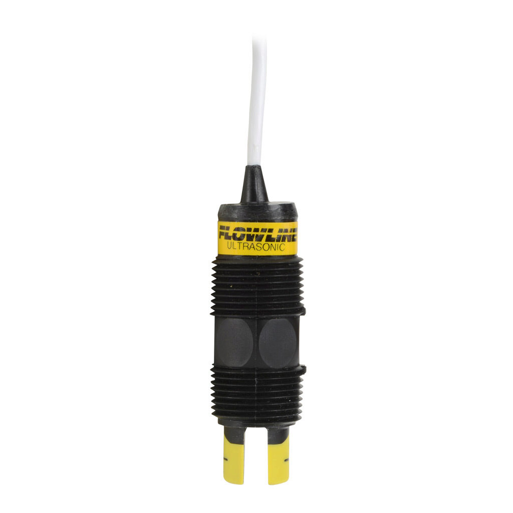 LU10-1305 - Flowline Switch-Tek ultrasonic liquid level switch, any orientation mount, 0.7in insertion length, polypropylene wetted parts, -40 to 176 deg F, 3/4in male NPT process connection, SPST relay, N.O./N.C. selectable.