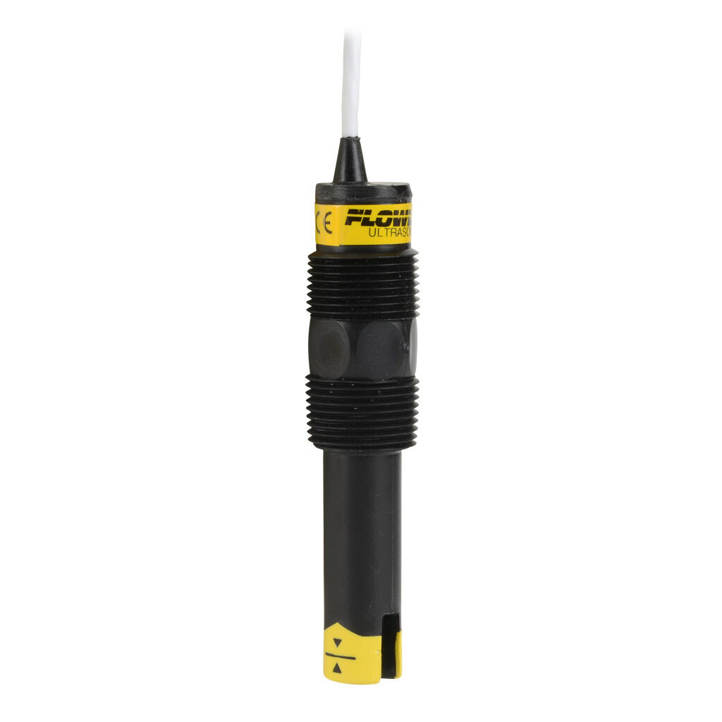 LU10-1405 - Flowline Switch-Tek ultrasonic liquid level switch, any orientation mount, 2.1in insertion length, polypropylene wetted parts, -40 to 176 deg F, 3/4in male NPT process connection, SPST relay, N.O./N.C. selectable.
