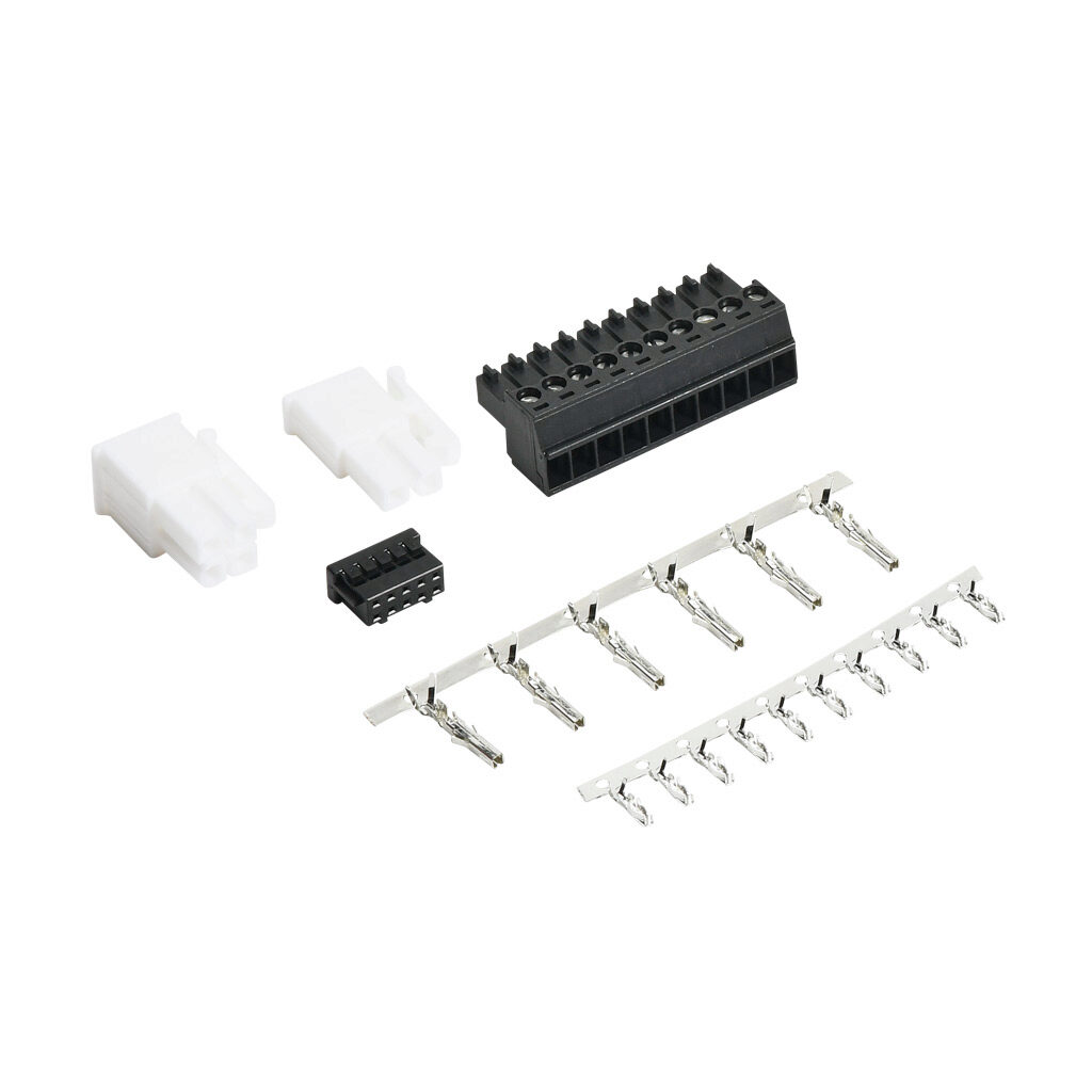 LW4D3KIT-C0 - Ever Motion Solutions connector kit, for use with Ever Motion Solutions LW4D3070N2I1-00 microstepping drive, includes (1) drive power connector, (1) motor power connector, (1) encoder connector and (1) control signal connector.