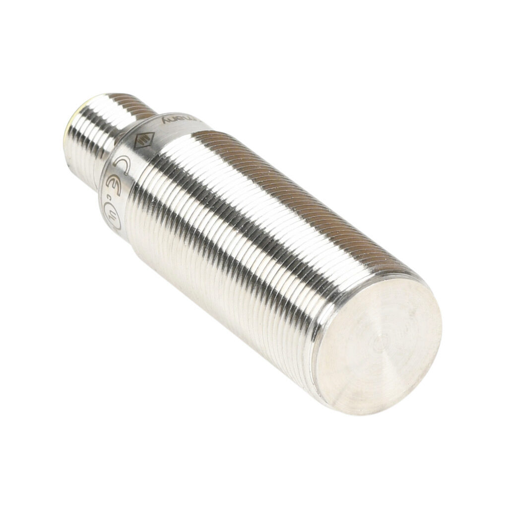 MAFK1-AP-1H - ProSense magnetic proximity sensor, tubular, 18mm diameter x 60mm body, stainless steel housing, PNP, N.O. output, 70mm sensing distance, flush, 5 kHz switching frequency, IP65 IP68 IP69K, 4-pin M12 quick-disconnect.