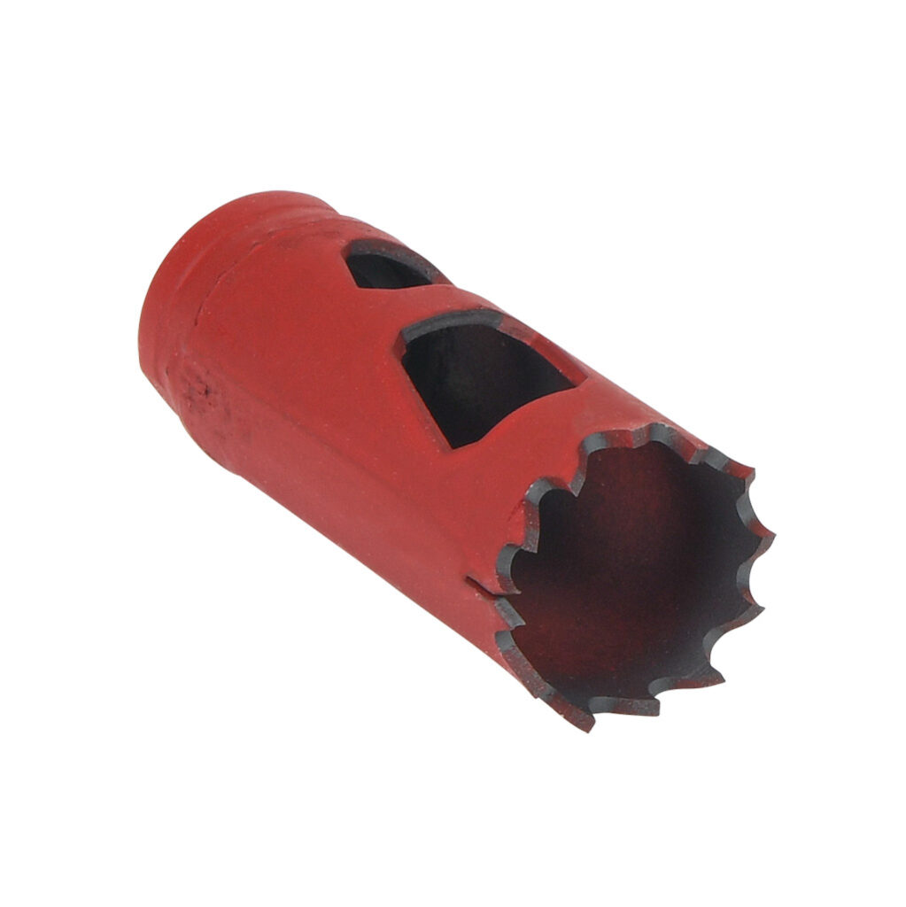 AutomationDirect MHS14 - MK Morse hole saw, 7/8in (22mm), bi-metal cobalt, hardened steel backer, varied tooth, 1-15/16in (50mm) maximum cutting depth.