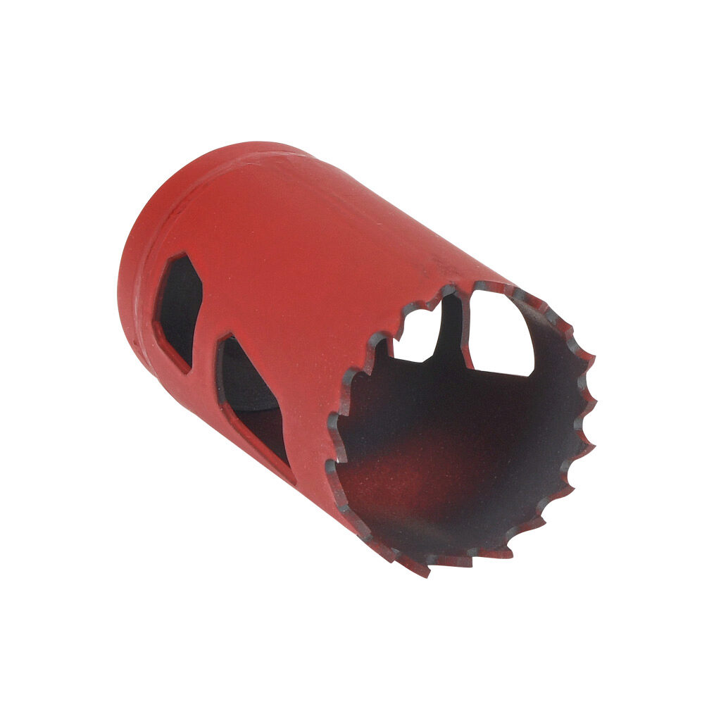 AutomationDirect MHS22 - MK Morse hole saw, 1-3/8in (35mm), bi-metal cobalt, hardened steel backer, varied tooth, 1-15/16in (50mm) maximum cutting depth.