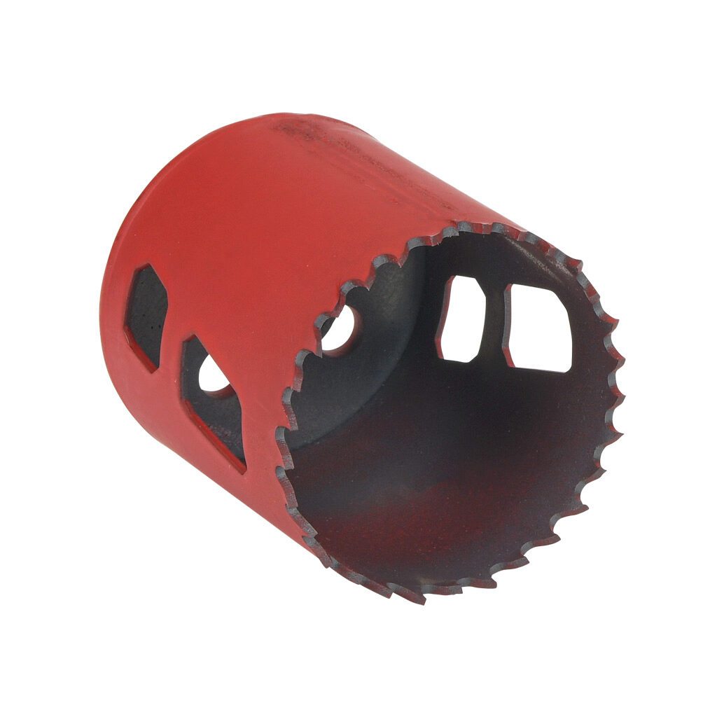 AutomationDirect MHS32 - MK Morse hole saw, 2in (51mm), bi-metal cobalt, hardened steel backer, varied tooth, 1-15/16in (50mm) maximum cutting depth.