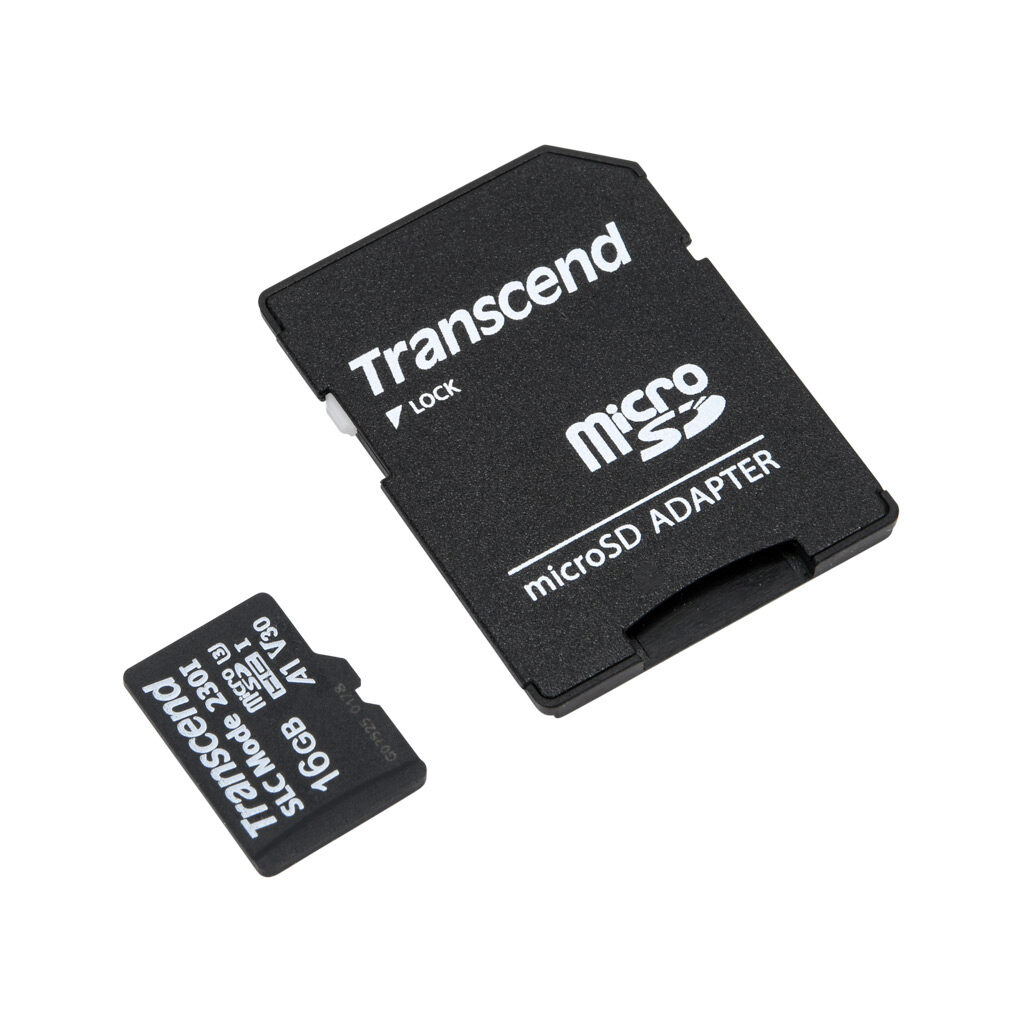 MSD-SLC16G - CLICK industrial memory card, 16 GB microSD. For use with all products with microSD memory card slot.