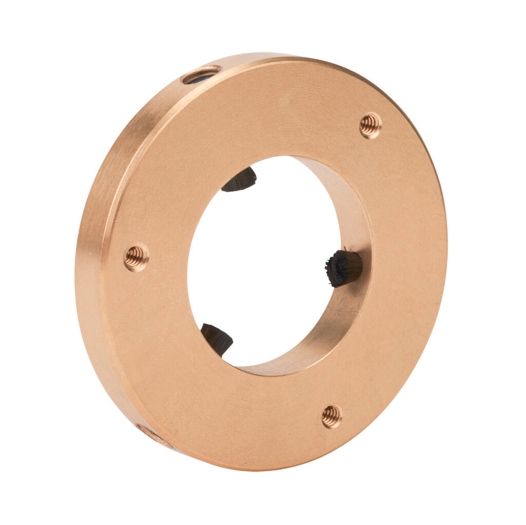 MTADP-CDR-140 - IronHorse current diverter ring, for use with 143T and 145T frame drill and tap motors. MTDP series motors are drilled and tapped for mounting current diverter rings, others will require drilling and tapping to mount.