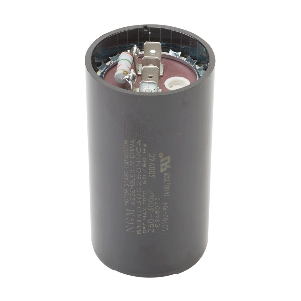 MTAF2-CAP-16 - IronHorse start capacitor, replacement. For use with 2hp and 3hp 1800rpm IronHorse MTF2 series 1-phase AC motors. Not compatible with MTF series motors.