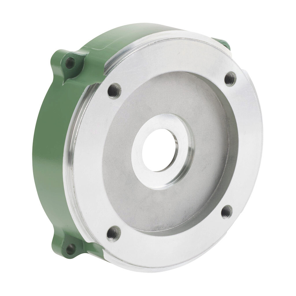 MTAF2-CFACE-210TC - IronHorse C-flange, replacement. For use with 215T frame IronHorse MTF2 series 1-phase motors. Mounting hardware included. Replaces drive end bell, field install. Not compatible with MTF series motors.